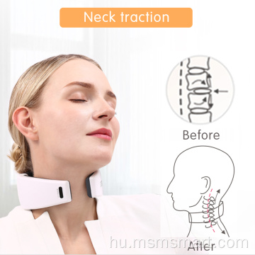 Otthoni egészségügyi hordozható elektromos tens nyak masszírozó